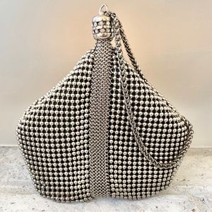 STUNNING✨ Purse~ Silver Mesh Pouch